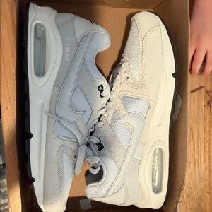 Nike White Air Max Command Low-Top Sneakers